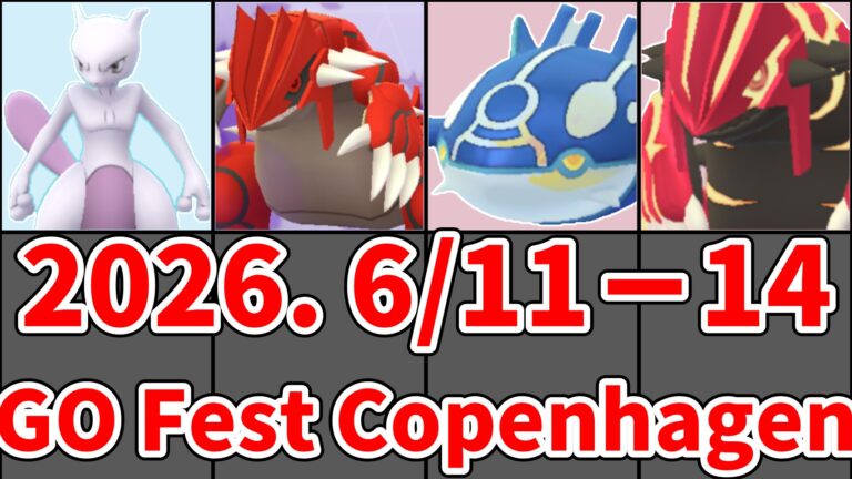 Pokémon GO Fest 2026 Copenhagen Raid Priority Guide