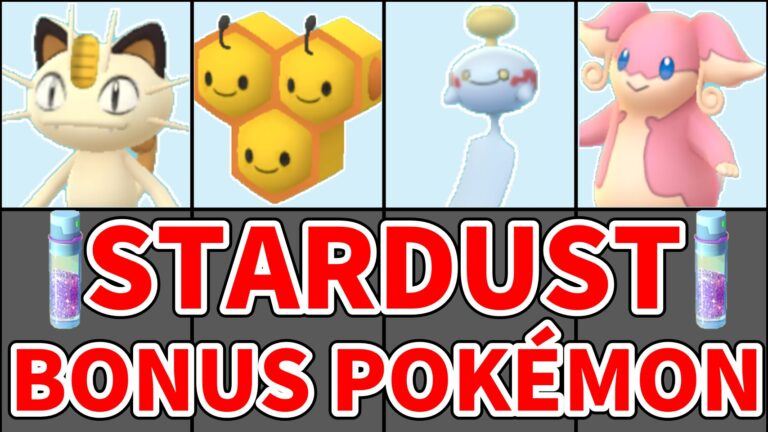The Most Stardust-Efficient Pokémon to Catch